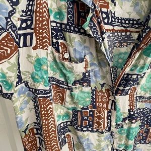 Vintage White Stag Button Down